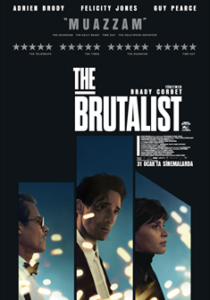 The Brutalist film posteri
